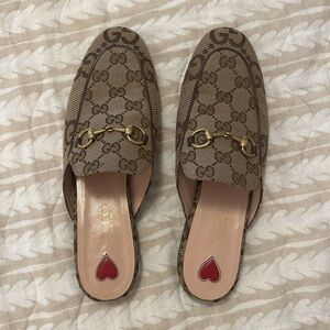Gucci Maxi GG Princetown Loafer Mule